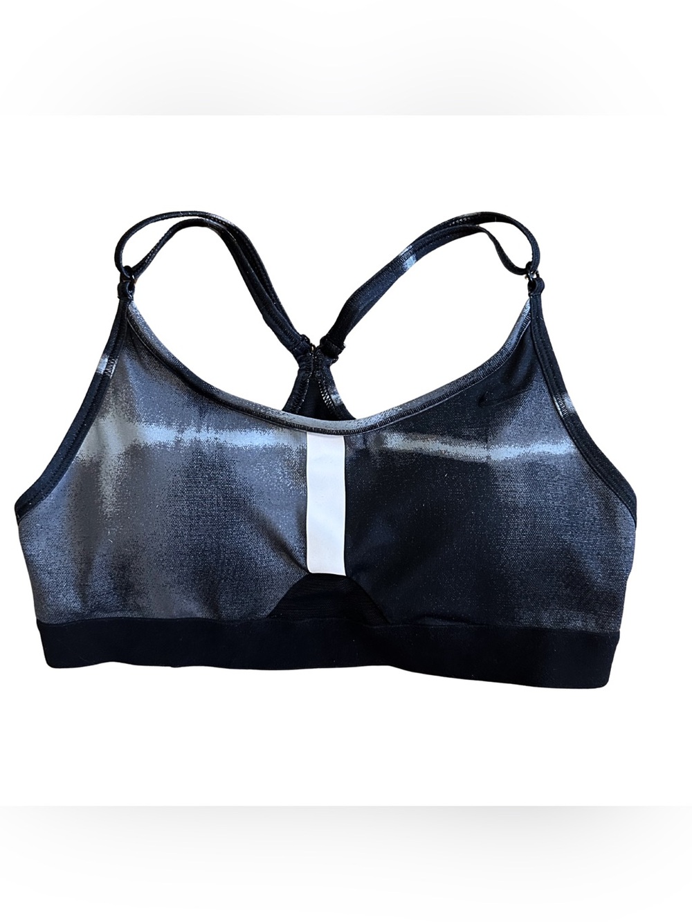 Nike Women's Indy Dye Allover Print Sports Bra